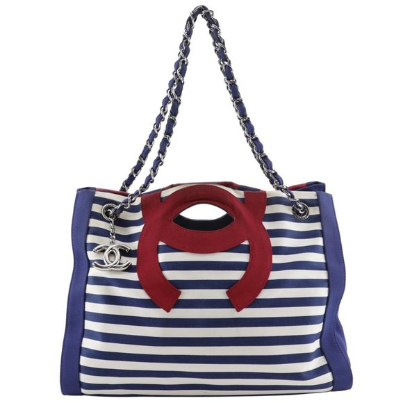 CHANEL Navy Tote Bag - Picture 1 of 16